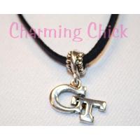 Georgia Tech Yellow Jackets Pendant Suede Necklace