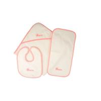 Personalized Baby Girl Burp Cloth Towel