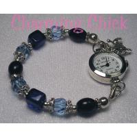 Poodle Charm Beaded Watch