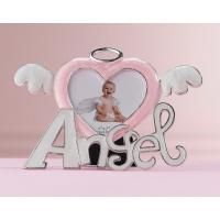 Baby Angel Photo Frame - Pink or Blue