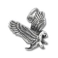Sterling Silver Falcon Charm