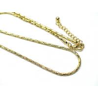 Lightweight Gold Snake Chain Necklace