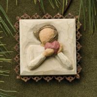 Willow Tree From the Heart Metal-edged Ornament