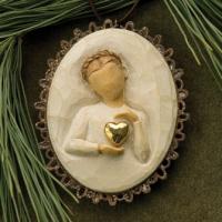 Willow Tree Keepsake Metal-edged Ornament