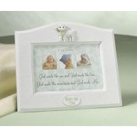 Bless This Child Baby Lamb Photo Frame