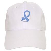 Prostate Cancer Awareness White Baseball Cap Hat