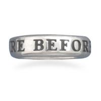Sterling Silver Pure Before God Purity Ring