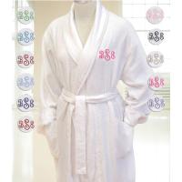 White Terry Cloth Spa Monogrammed Robe