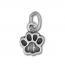 Sterling Silver Paw Print Charm