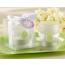 Cute as a Button Candle Baby Shower Favor - Set of 4