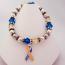 Down Syndrome Awareness Enamel Charm Swarovski Crystal Bracelet