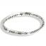 Silver Curved Bangle Serenity Prayer Bracelet