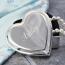 Silver Engraved Heart Jewelry Box