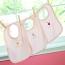 Personalized It's A Girl Baby Bib Set of 3