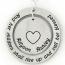 Personalized Christian Blessed Mother's Necklace