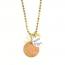 Copper Personalized Hope Multi-Charm Necklace