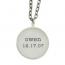 Personalized Mother's Glass Pendant Necklace
