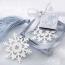 Snowflake Bookmark Holiday Party Favor