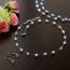 Pearl & Swarovski Crystal Necklace & Earrings Set