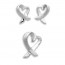 Awareness Ribbon Heart Earrings and Pendant Set