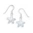 Diamond Cut Starfish Earrings