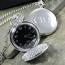 Personalized Engraved Silver Pocket Watch