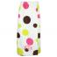 Pink, Green & Brown Dots Personalized Bath Wrap