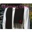 Heart Disease Awareness Black Cashmere Scarf
