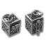 Sterling Silver Faith Hope Love Prayer Box Charm