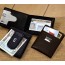 Black Leather Engraved Money Clip Wallet