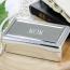 Mom Beaded Silver Deluxe Jewelry Box
