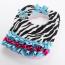 Wild Child Zebra Baby Bib