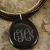 Black Onyx Monogrammed Pendant