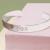 Gamma Phi Beta Silver Bangle Bracelet