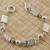 Sterling Silver Engraved Rectangular Mother's Bracelet