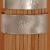 Engraved Brushed Silver Cuff Bangle Bracelet