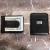 Black Leather Engraved Money Clip Wallet