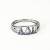 Alpha Delta Pi Greek Letter Ring with Diamonds