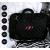 Monogrammed Black Quilted Laptop Bag