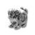 Sterling Silver Dog Euro Bead