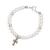 Girls Pearl Cross Bracelet