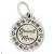 Sterling Silver Grand Mom Charm