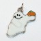 Halloween Ghost Enamel Charm