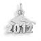 Sterling Silver 2012 Graduation Cap Charm