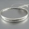 Christian Lord's Prayer Silver Bangle Bracelet