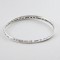 Christian Lord's Prayer Silver Bangle Bracelet