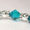 Ovarian Cancer Awareness Swarovski Crystal Beaded Bracelet