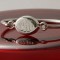 Personalized Oval Sterling Silver Bangle Bracelet