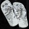 Bride Just Married Flip Flops for Honeymoon