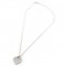 Sterling Silver Monogrammed Heart Necklace